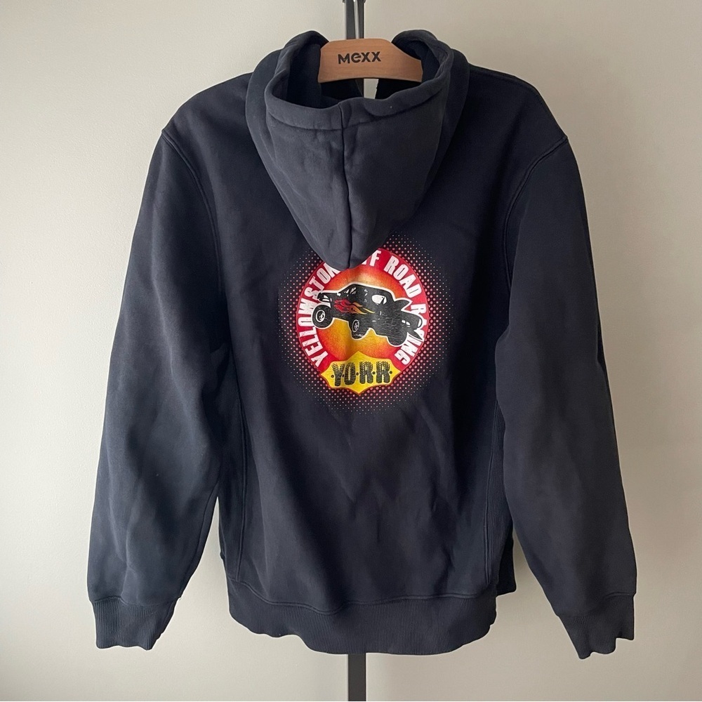 Sport-Tek Wild West Off Road Race Graphic Hoodie Yellowstone Mens Moto Large